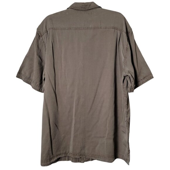 Lot of 4 Caribbean Mens Lyocell Cotton Vacation Short Sleeve Button Up Shirts XL - Picture 5 of 13